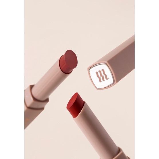 Son Thỏi Lì, Lên Màu Chuẩn, Mịn Mượt Nhẹ Môi Merzy Academia Cotton Lipstick 1.8g