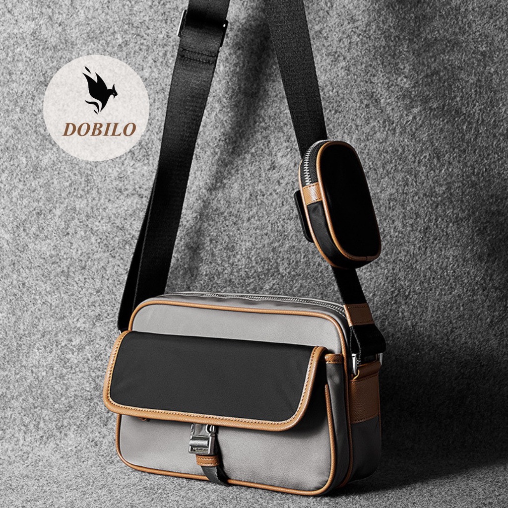 Túi Đeo Chéo, Túi Đeo Chéo Da Nam Thời Trang Phong Cách Hàn Quốc BG40