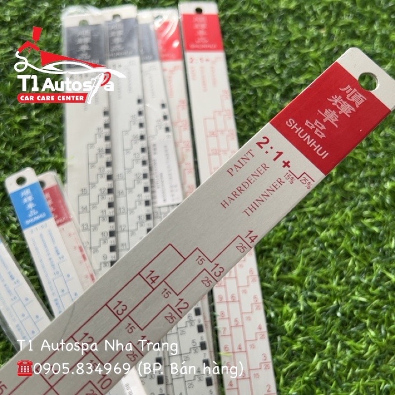 Thước khuấy  sơn, dầu bóng ô tô, PU