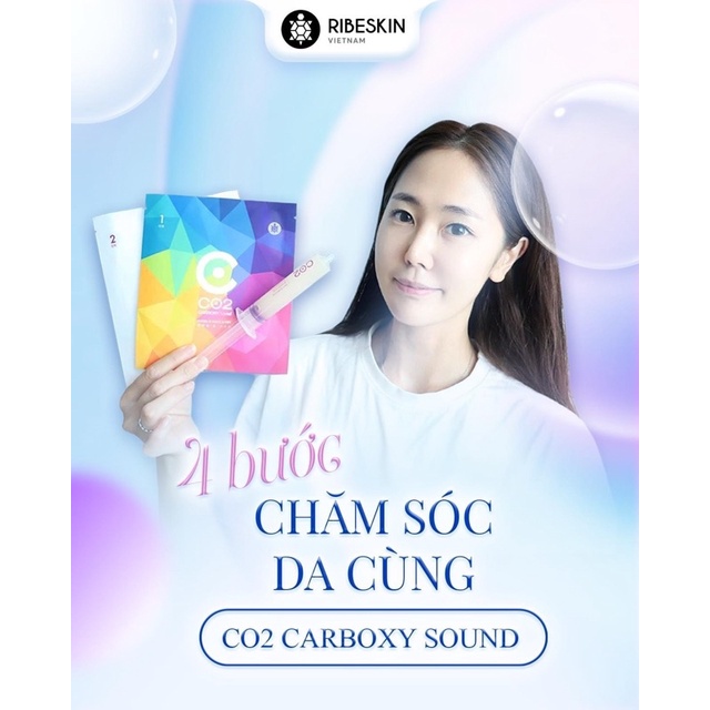 Bộ sạch sâu căng bóng CO2 Carboxy Sound Ribeskin Hàn Quốc