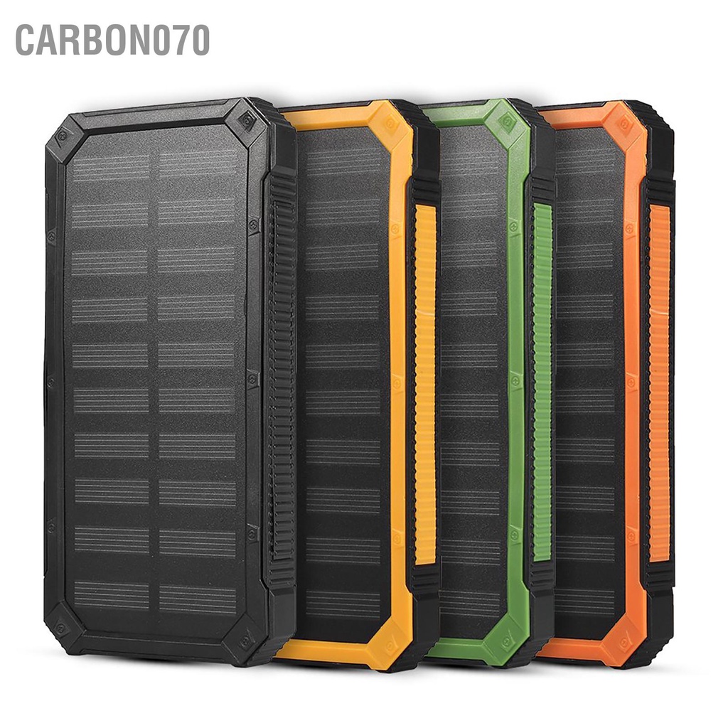 Carbon070 Sạc nhanh di động 20000mAh Bộ sạc dự phòng điện kép USB Polar Di dụng cụ tự làm