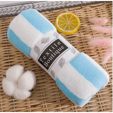 Khăn mặt xuất hàn.siêu mềm mịn thấm hút 35cm X 75cm