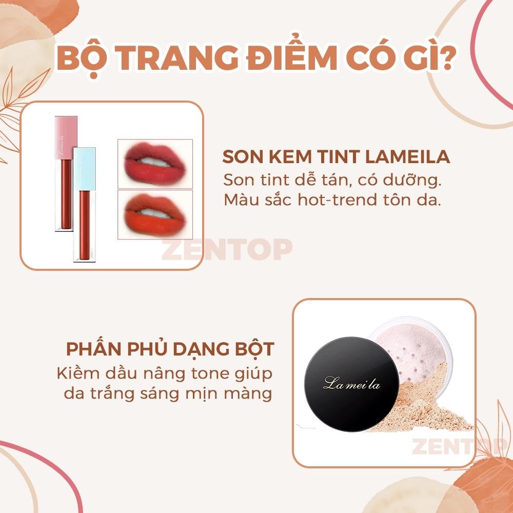 Bộ trang điểm đầy đủ 10 món set makeup dành cho người mới makeup ZENTOP