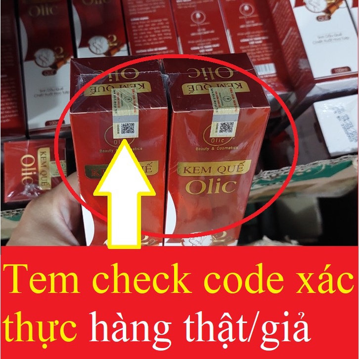 kem Tan Mỡ Olic Kem Quế olic mẫu mới