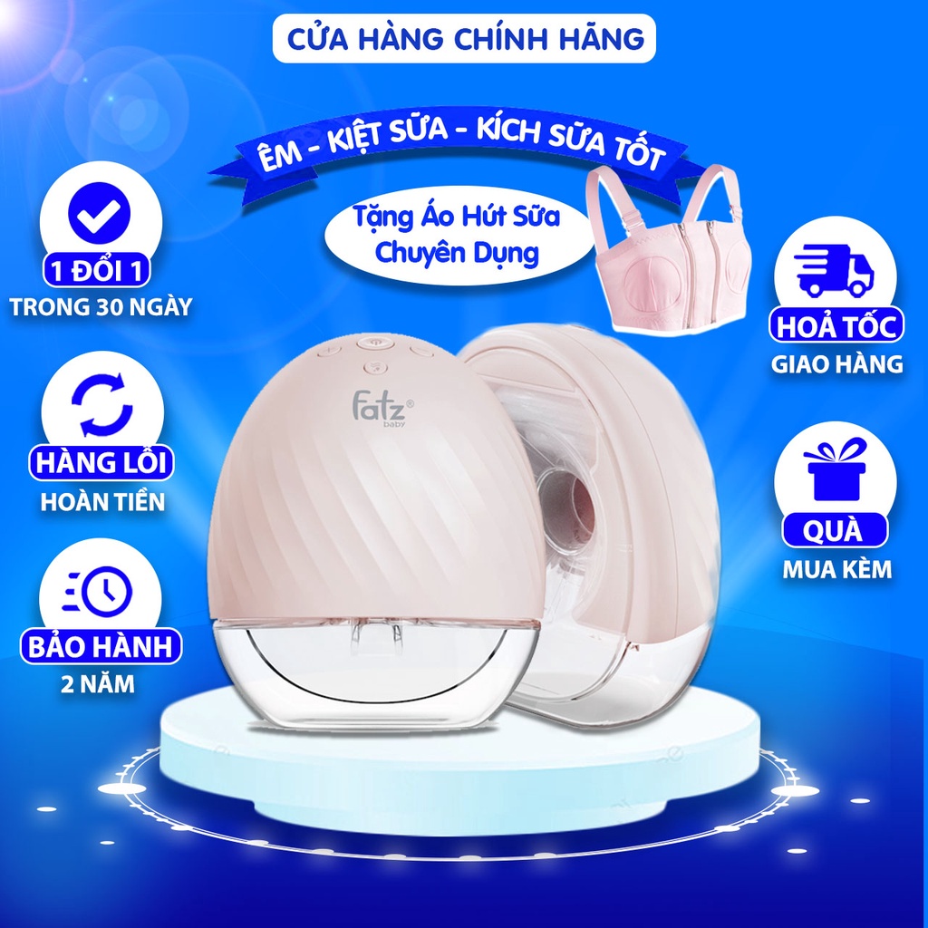 Máy hút sữa không dây FatzBaby FREEMAX 4 FB1276RH