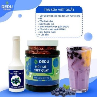 Mứt việt quất dedu 1.3kg