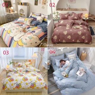 [DÀNH CHO NỆM CAO] BỘ 5 MÓN CHĂN GA GỐI POLY COTTON NHIỀU MẪU MỚI NHẤT