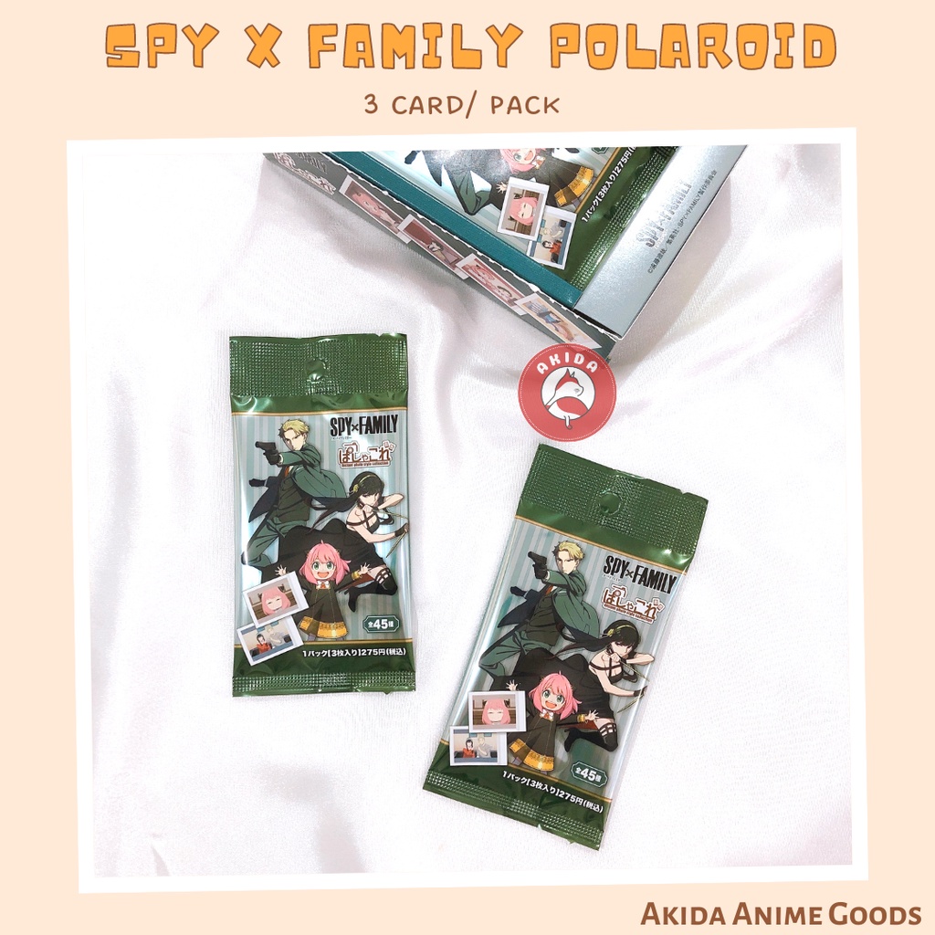 [Sẵn] Pack random/ Thẻ nhân phẩm - polaroid - spy x family