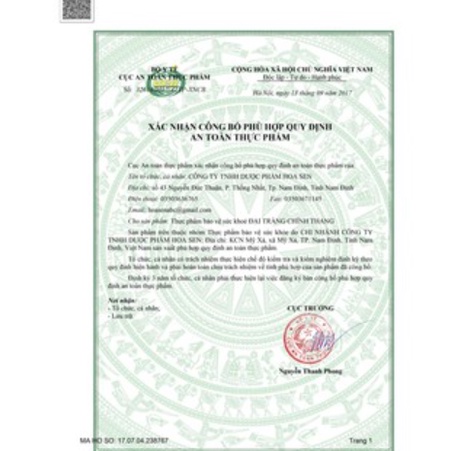 ĐẠI TRÀNG CHÍNH THANG- HỖ TRỢ GIẢM VIÊM ĐẠI TRÀNG CẤP VÀ MÃN TÍNH - ĐẠI TRÀNG CO THẮT