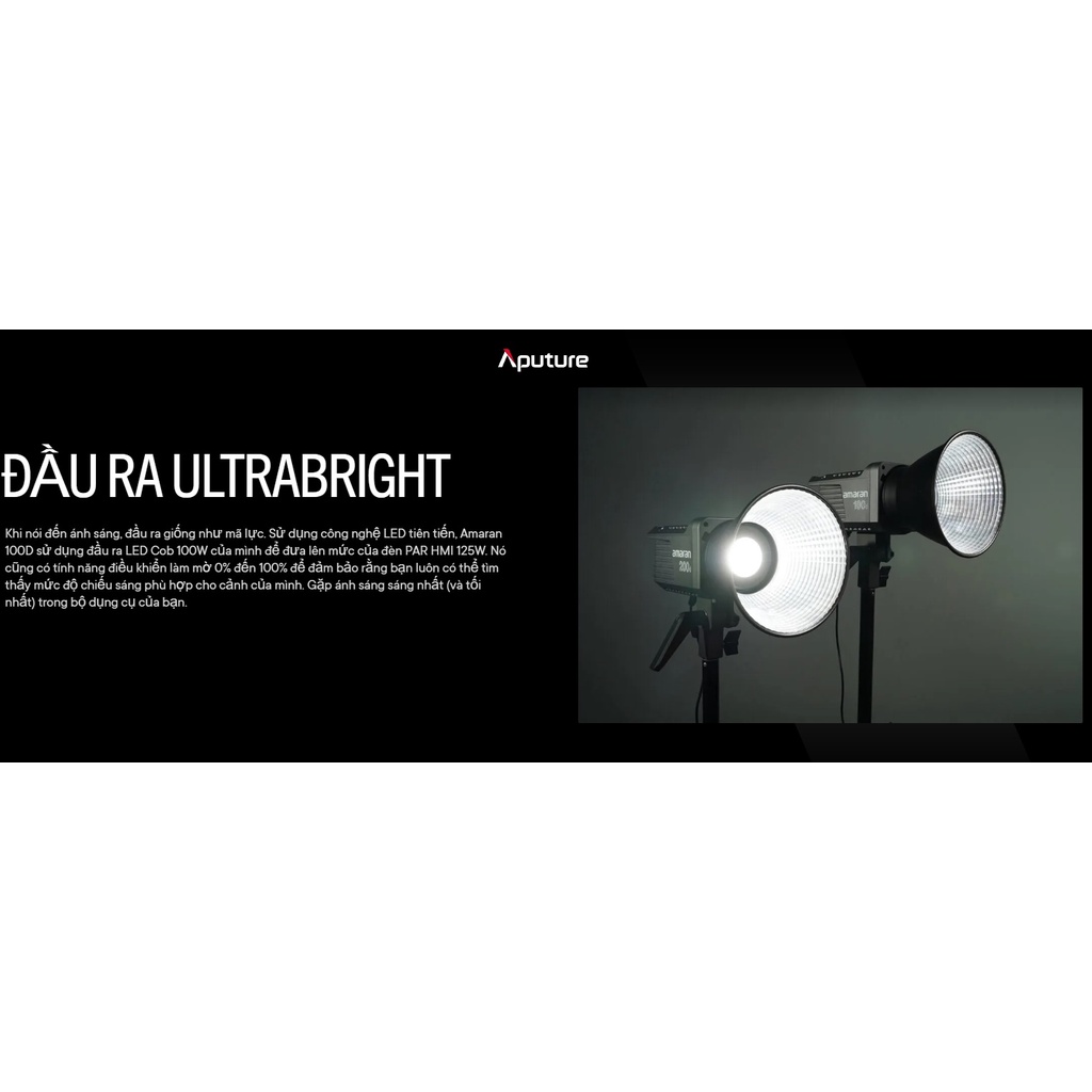 Đèn Led Aputure Amaran 100d
