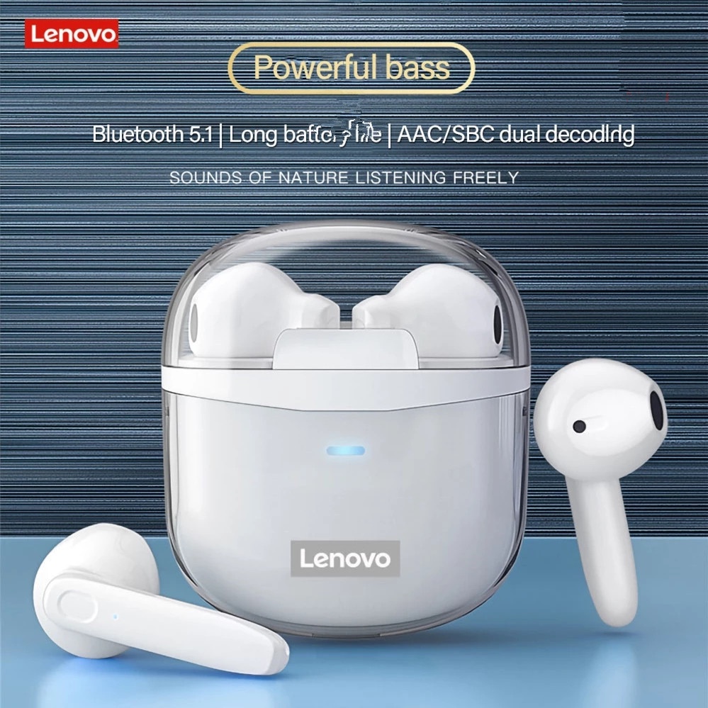 [Mã ELBMO2 giảm 12% đơn 500K] Tai Nghe Bluetooth Lenovo XT96 Kết Nối Bluetooth 5.1 Không Dây Có Micro