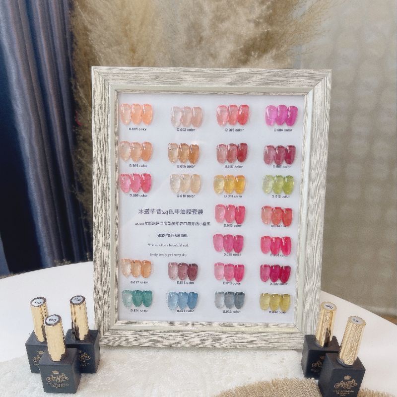 Sơn Gel thạch 24 màu ,No