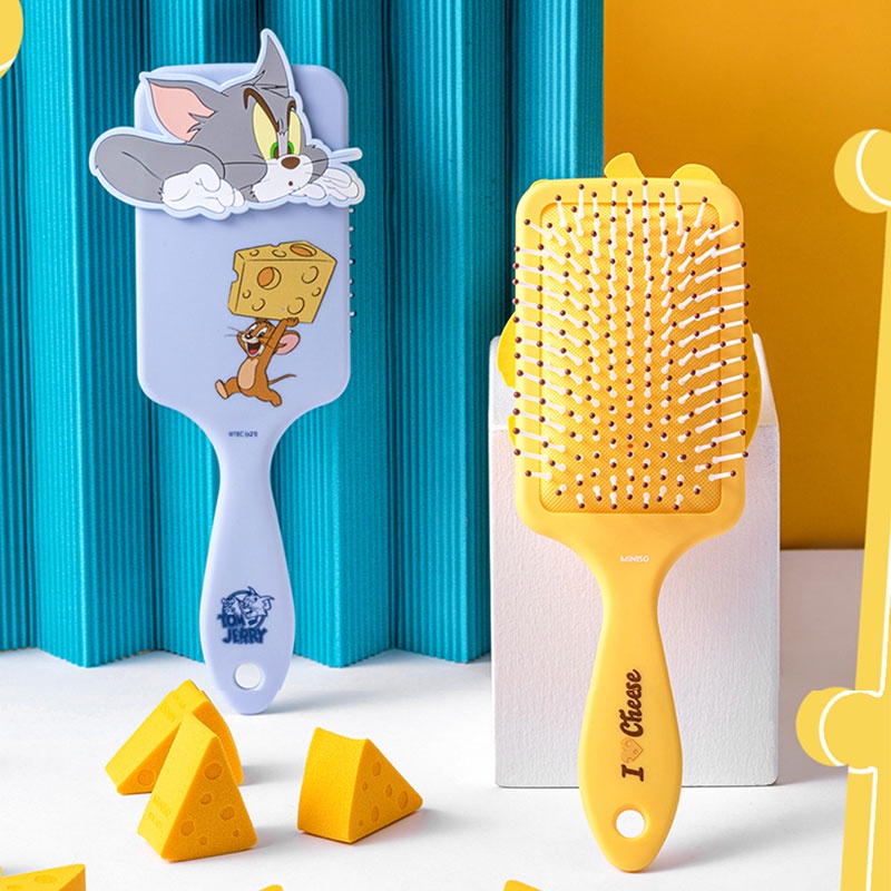 Lược Túi Khí Mát Xa Hình Tom & Jerry