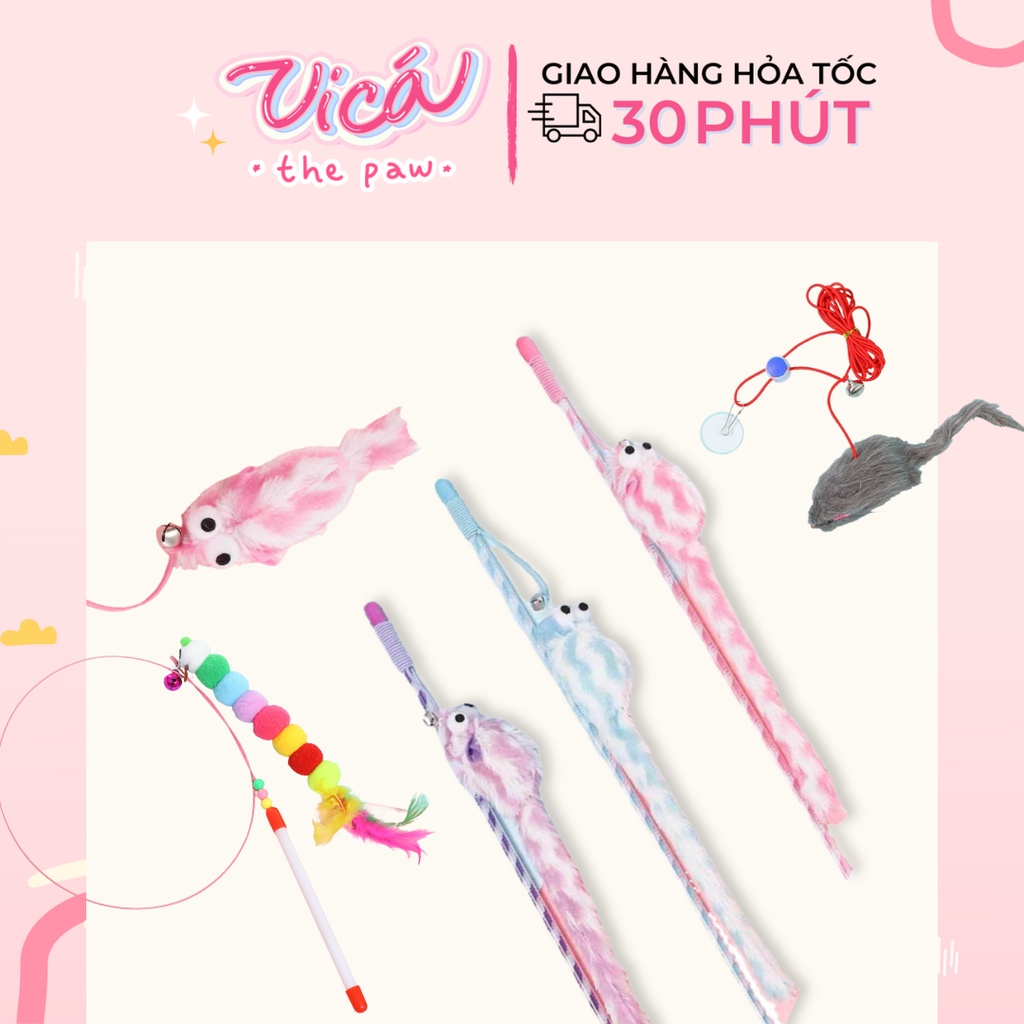 Cần câu mèo - Đa dạng kiểu dáng