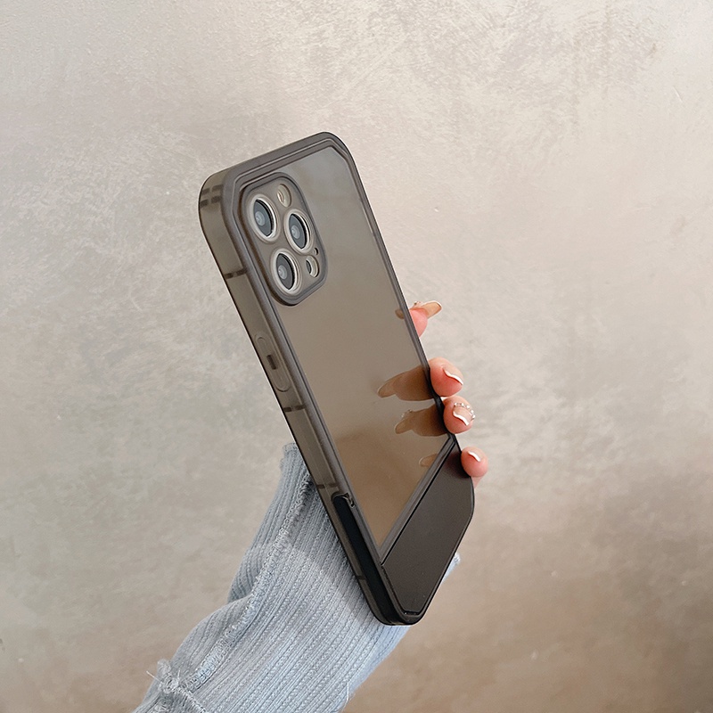 Ốp Điện Thoại Họa Tiết Cô Gái Mập Mạp Có Giá Đỡ Cho iPhone 14 13 12 11 Pro Max XS XR X 8 7 Plus + SE 2020