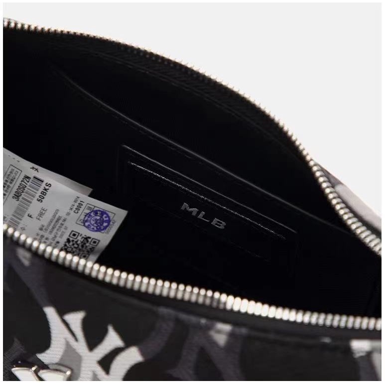 Túi Đeo Vai Mlb Họa Tiết Kim Cương Thời Trang Thu Đông 22 Cho Nam Nữ