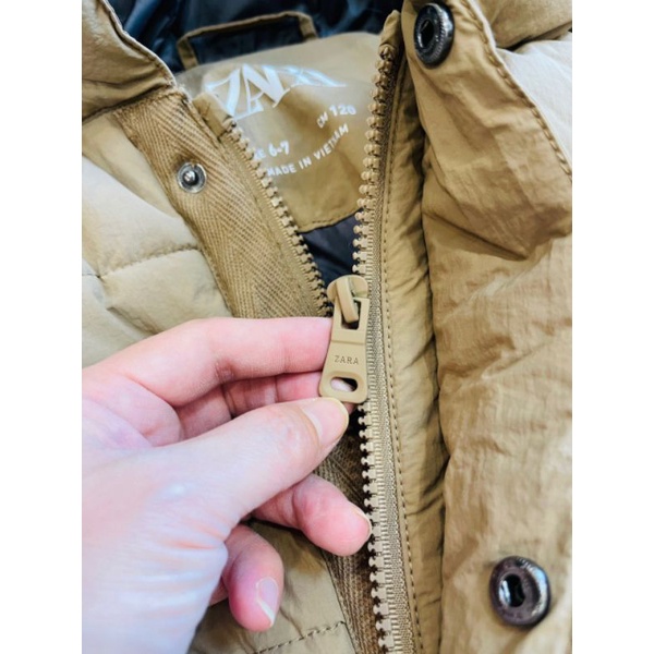 Áo phao Zara siêu mềm