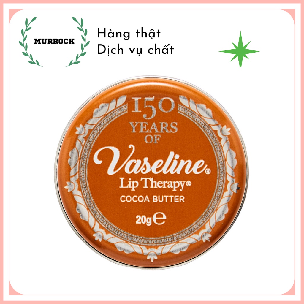Son dưỡng môi Vaseline Lip Therapy Cocoa Butter 20g, UK ANh Quốc