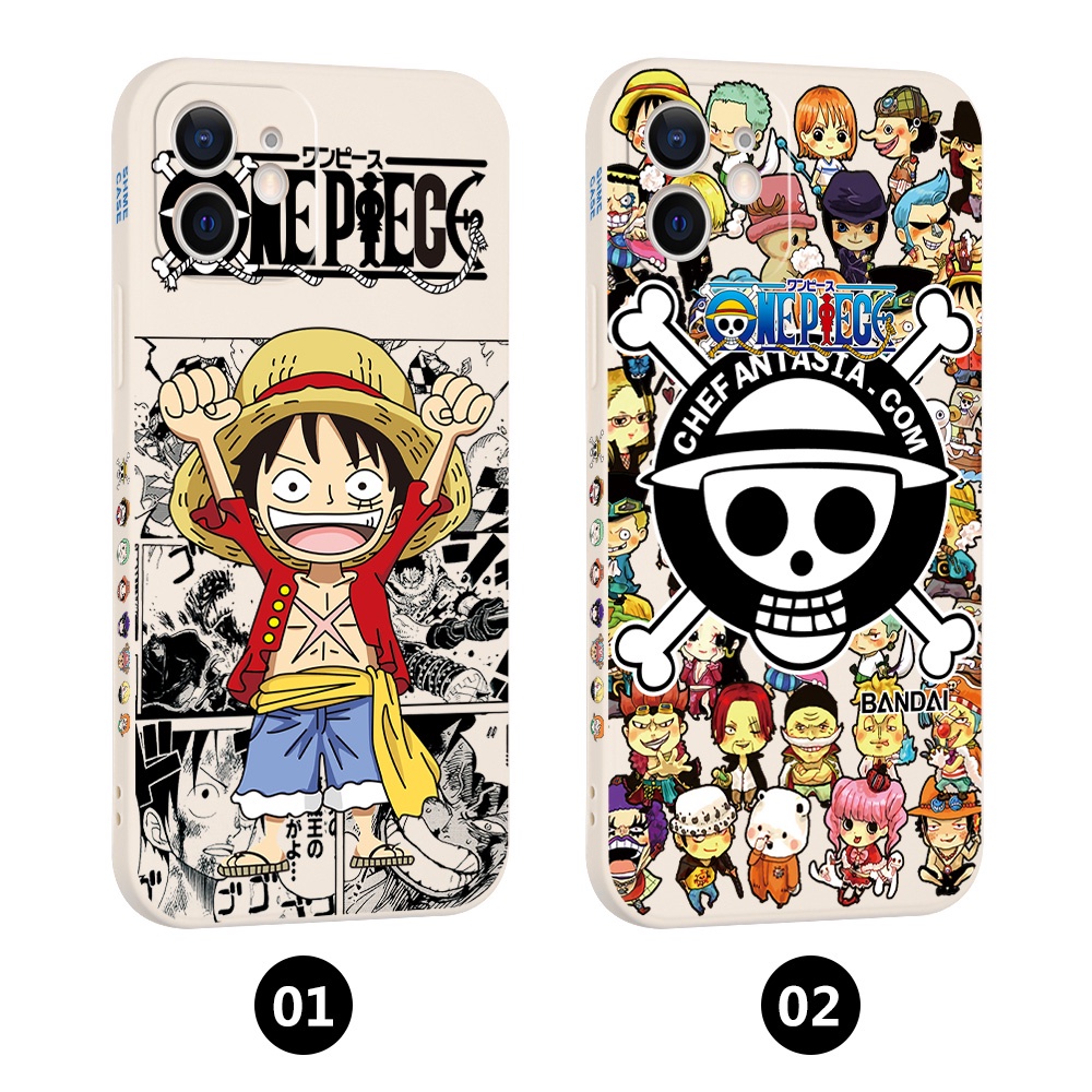 Ốp Điện Thoại In Hoạt Hình One Piece Cho Redmi 9T 9A 9 Redmi Note 10S 10 9 8 7 Pro #K019