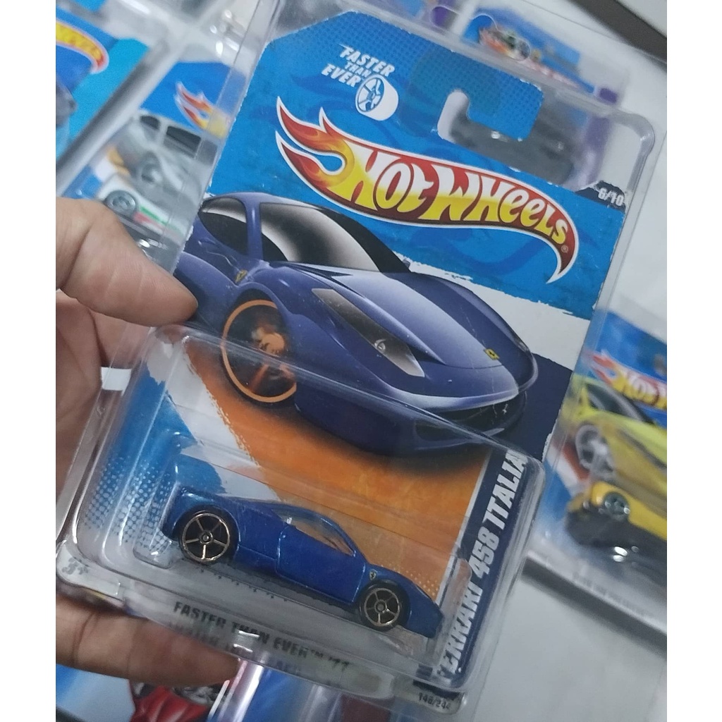 Xe Hotwheels Siêu Xe Ferrari 458 Italia