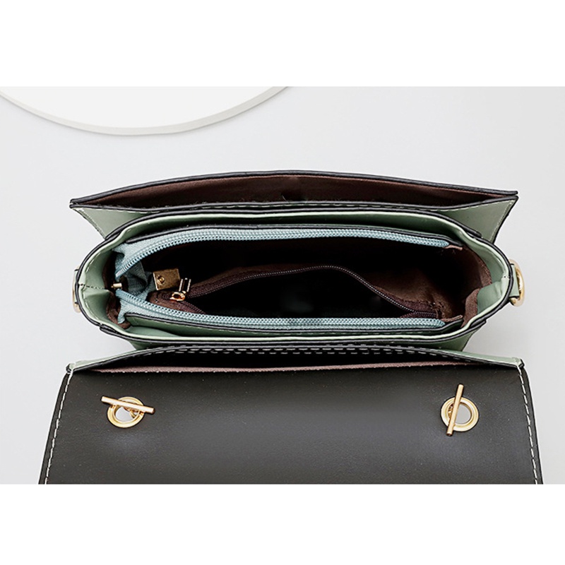 Ielgy Túi Đeo Chéo Hình Vuông Nhỏ Màu Sắc Tươi Tắn Hợp Thời Trang Cho Nữ