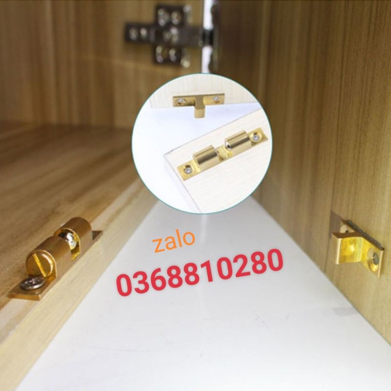 CHÔT GIỮ CÁNH TỦ, CHÔT CHẶN CÁNH TỦ BẰNG ĐỒNG