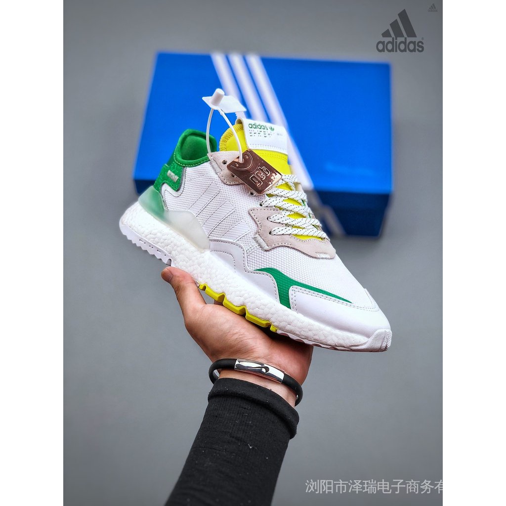Giày Thể Thao Adidas Nite Jogger 2022 Boos Da Lộn Thiết Kế Phong Cách Retro Thanh Lịch
