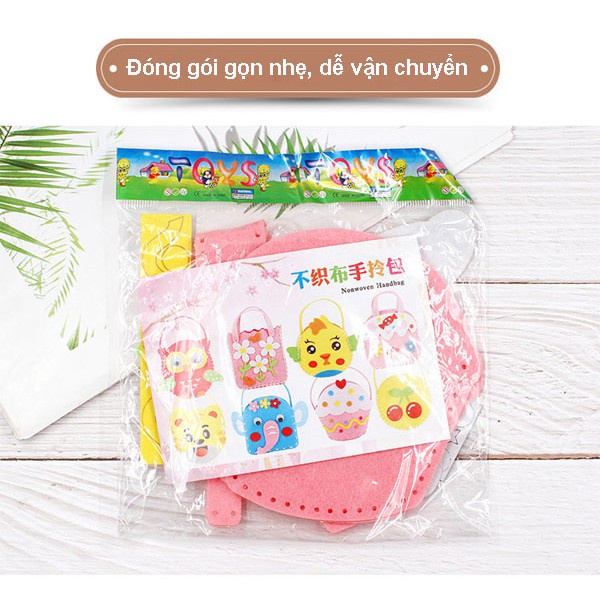 Túi Xách Vải Không Dệt tự làm DIY nhiều mẫu siêu cute cho bé - Đồ chơi trí tuệ