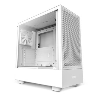 Vỏ case NZXT H5 FLOW WHITE (TẶNG 2 FAN)