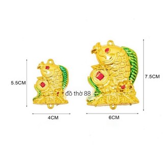 mẫu cá đứng (dẹp) hàng làm tháp tỏi,oản tài lộc trang trí tết