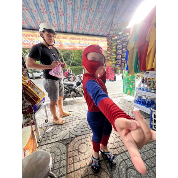 Áo choàng siêu anh hùng cho lễ hội hoá trang Halloween