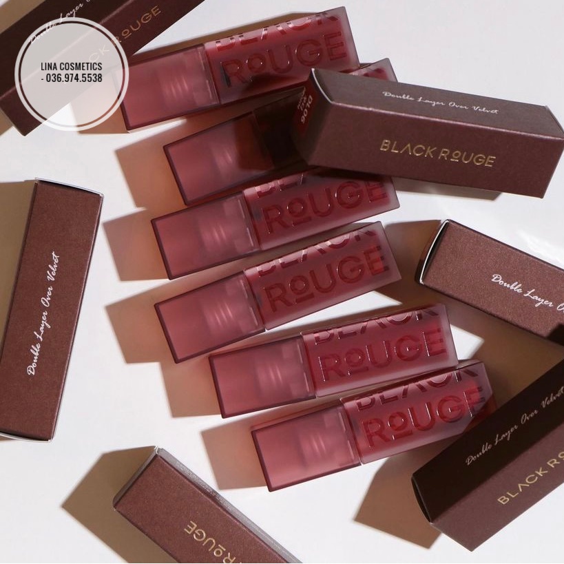 Son Kem Black Rouge Double Layer Over Velvet