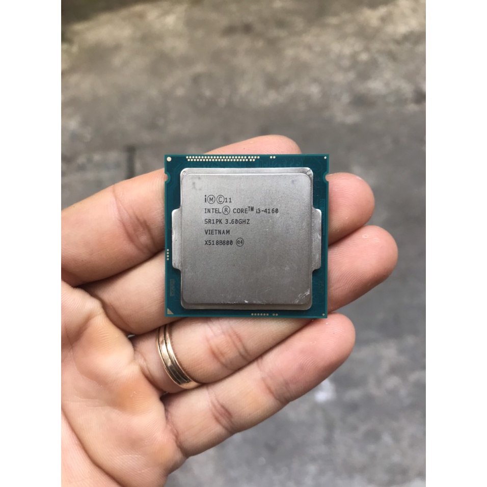 CPU i3 4160 bộ vi xử lý Intel core 1150 đời gen 4 th máy tính làm việc chơi game Haswell SR1PK