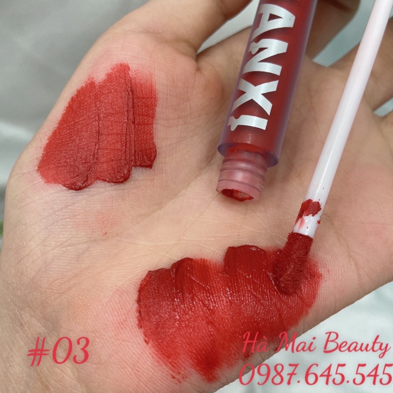 Lẻ 1 cây son HanYanxi đỏ 6 màu