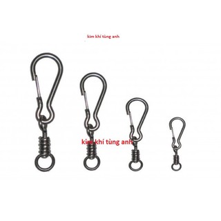 Móc khóa , móc cài treo chìa khóa 4 size inox 304 cao cấp ta4