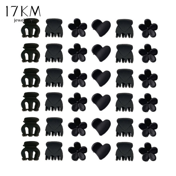 Kẹp tóc nhựa 17KM nhiều kiểu dáng họa tiết dễ thương tự chọn cho nữ