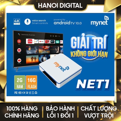 Android TV Box MyTV 4H Ram 4Gb Rom 32Gb Bluetooh Android 10