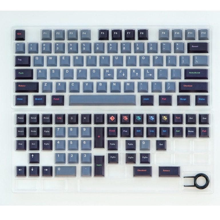 Keycap lập trình GMK, 129 phím PBT Keycaps Cherry Profile DYE-SUB Cá nhân hóa GMK Keycaps cho bàn phím cơ