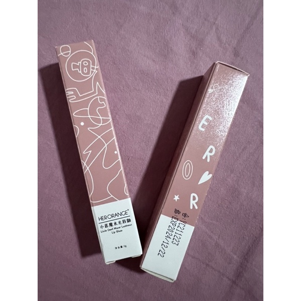 Mới 100% nguyên seal son kem bóng có màu HERORANGE Little Evil 03 06