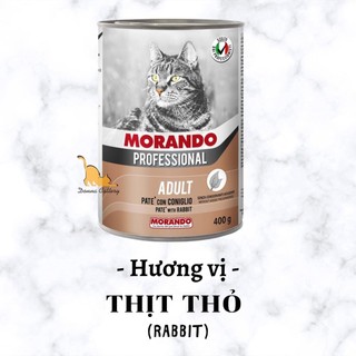 [HOẢ TỐC] COMBO 12 LON PATE MORANDO MIX VỊ 400g*12 lon