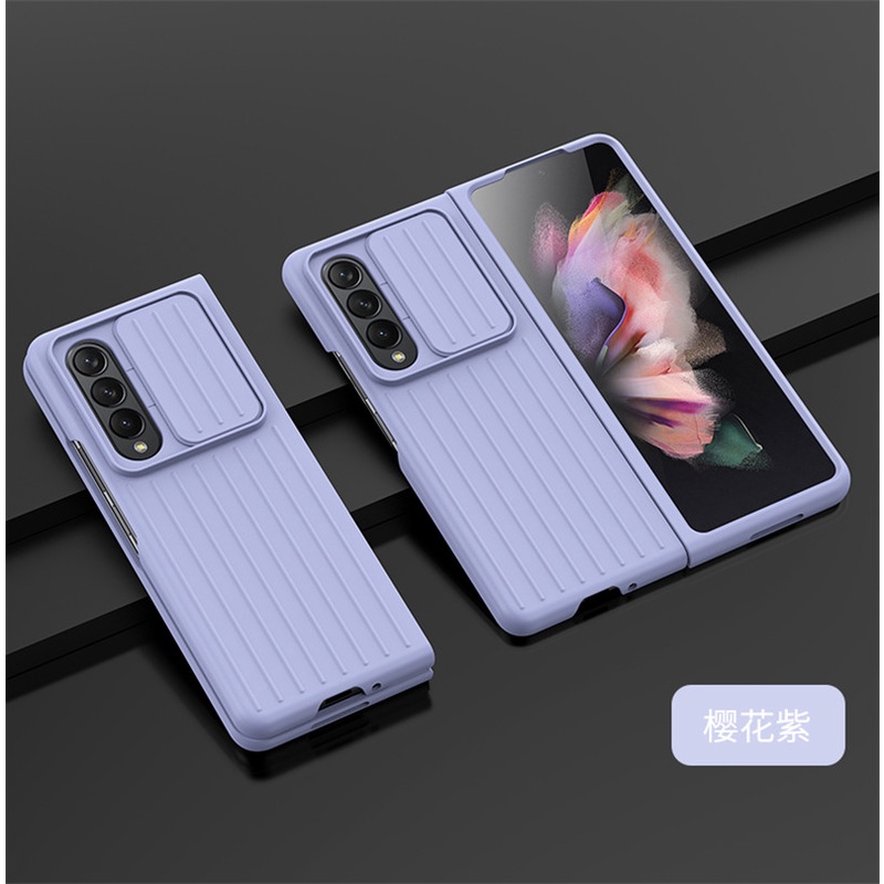 Ốp Điện Thoại Có Ngăn Kéo Bảo Vệ Camera Dành Cho Samsung Galaxy Z Fold 3 4 5G