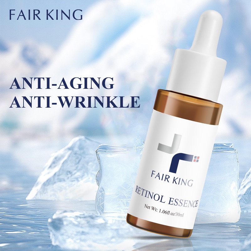 Serum FAIR KING Retinol Chứa Collagen Chống Lão Hóa Làm Mờ Vết Thâm Nếp Nhăn Dưỡng Ẩm Sâu Làm Trắng Và Săn Chắc Da
