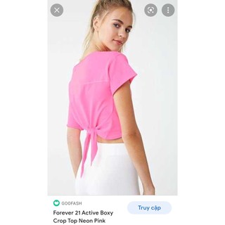 Áo tập áo tank / croptop f21