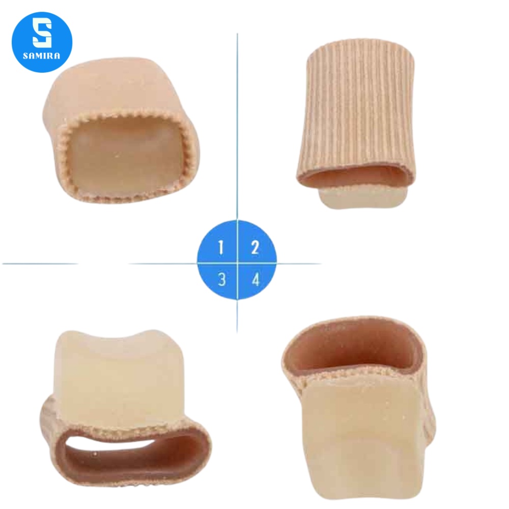 2 Dụng cụ silicon tách thẳng ngón chân cái ngón chân bị vẹo nhỏ gọn SA25