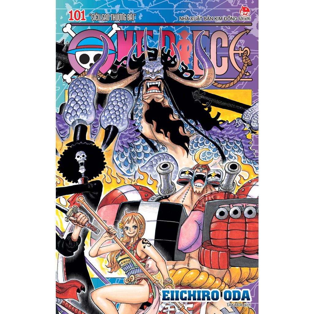 Truyện tranh One Piece Tập 99 (Bản Bìa Áo) lẻ tập 99, 100..