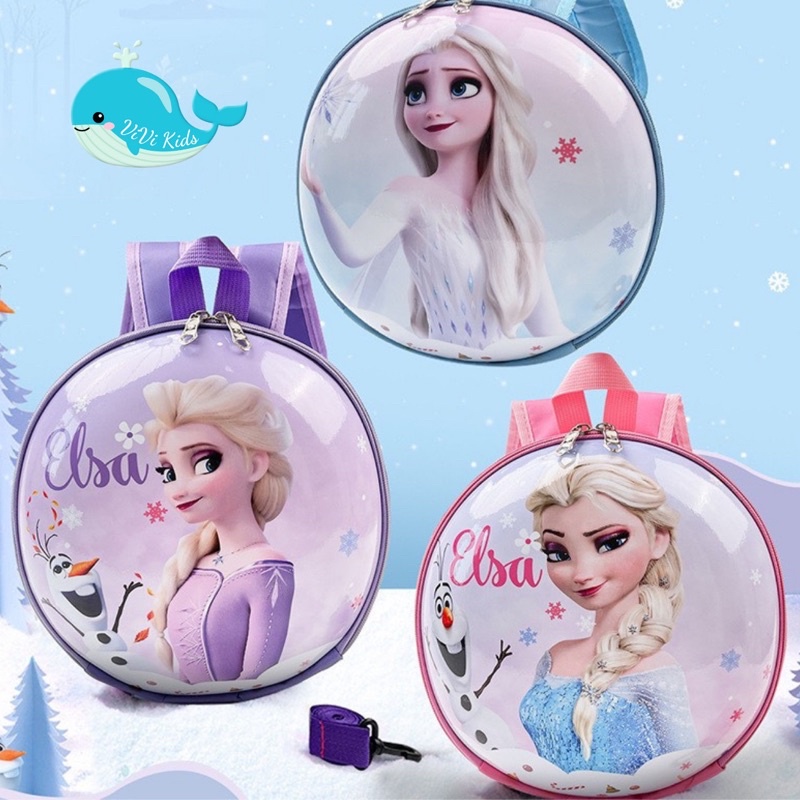 BALO MẪU GIÁO ELSA TRÒN CHO BÉ TỪ 0-6 TUỔI