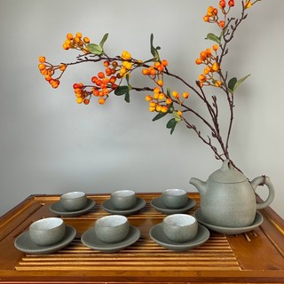 1 đĩa kê ấm và 2 đĩa kê chén hào gia phú quý