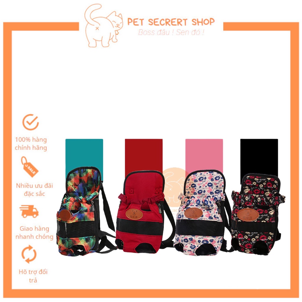 Địu chó mèo size M - L