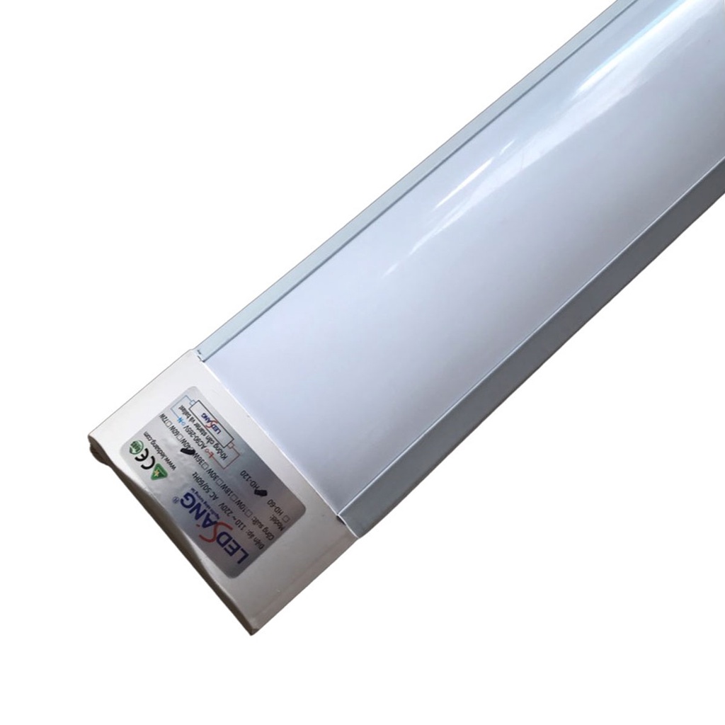 Đèn led Bán Nguyệt, Đèn Led Đôi Chống Bụi 1.2m