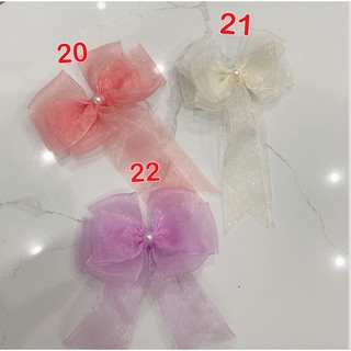 Kẹp nơ tiểu thư handmade